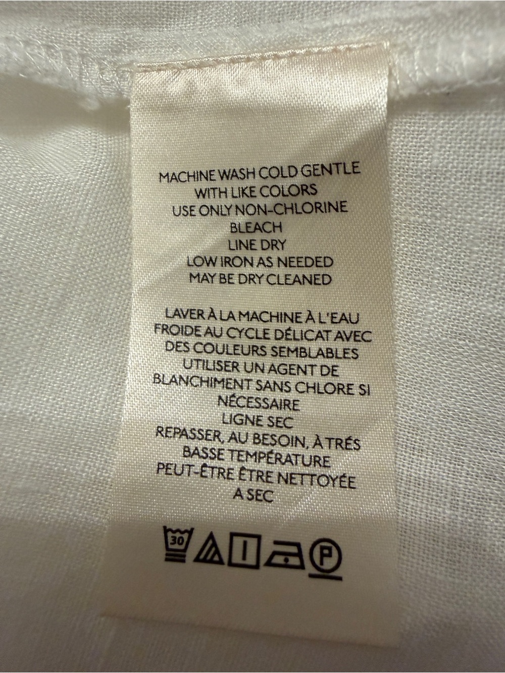Pilcro Tatum White Split V-Neck Ruffle Cap Sleeve Top - Picture 5 of 6